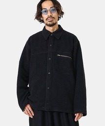 PORT BY ARK | PORT BY ARK / ポートバイアーク：Wool boa Big Shirt：PO10-T005[COR](ブルゾン)