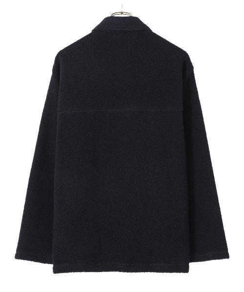 PORT BY ARK（ポートバイアーク）の「PORT BY ARK / ポートバイアーク：Wool boa Big Shirt：PO10-T005[COR]（ブルゾン・メンズ・ブラック/ブラウン系その他・2/1）」の17枚目の写真