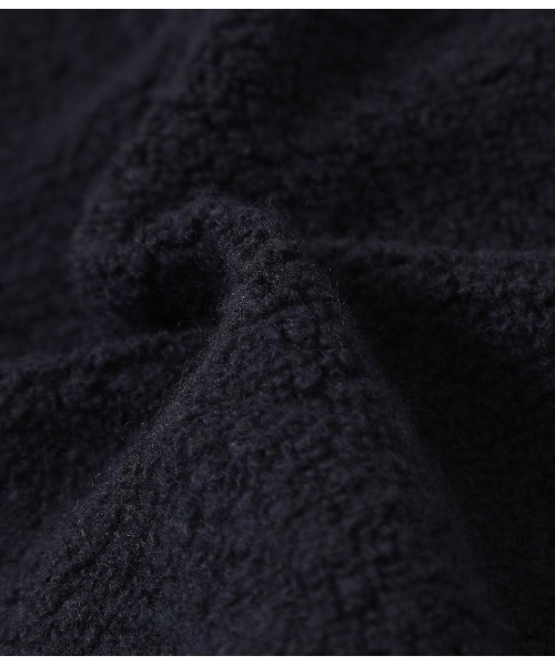 PORT BY ARK（ポートバイアーク）の「PORT BY ARK / ポートバイアーク：Wool boa Big Shirt：PO10-T005[COR]（ブルゾン・メンズ・ブラック/ブラウン系その他・2/1）」の6枚目の写真