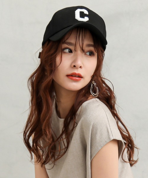 ALTROSE（アルトローズ）の「CAP  [C]（キャップ・レディース・ホワイト/ブラック/ベージュ/ネイビー・FREE）」の13枚目の写真