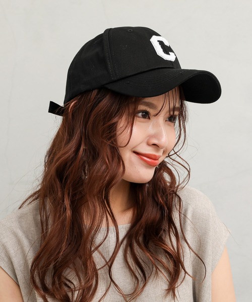 ALTROSE（アルトローズ）の「CAP  [C]（キャップ・レディース・ホワイト/ブラック/ベージュ/ネイビー・FREE）」の18枚目の写真