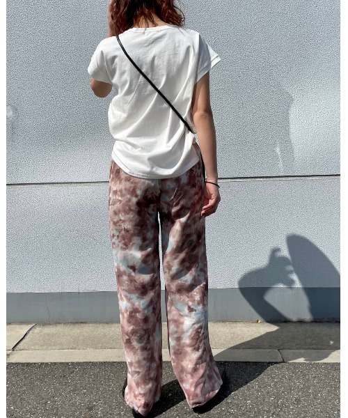 DAIS-Y(デイジー)の「ぼかし柄ストレートラインパンツ(その他パンツ・レディース・ベージュ/グレー・FREE)」の10枚目の写真