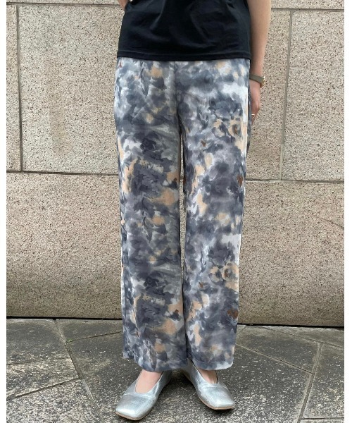 DAIS-Y(デイジー)の「ぼかし柄ストレートラインパンツ(その他パンツ・レディース・ベージュ/グレー・FREE)」の12枚目の写真