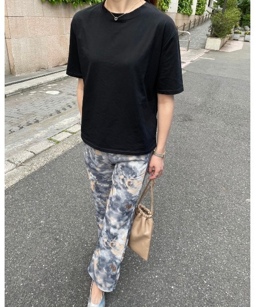 DAIS-Y(デイジー)の「ぼかし柄ストレートラインパンツ(その他パンツ・レディース・ベージュ/グレー・FREE)」の14枚目の写真