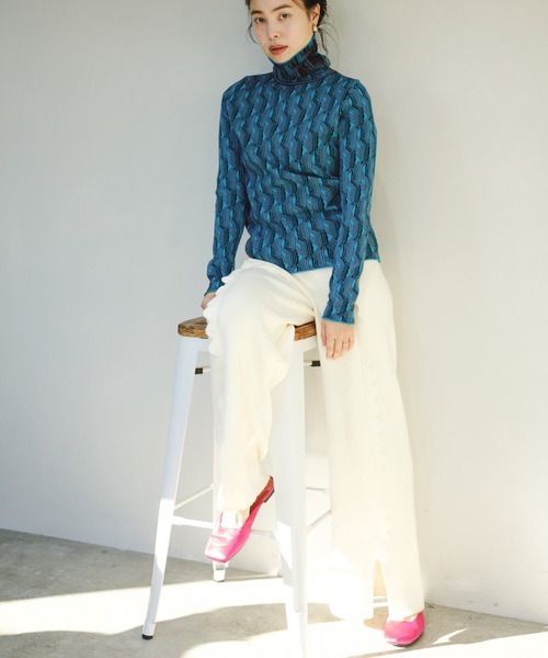 SANSeLF(サンセルフ)の「【SANSeLF】satin flat shoes sans21a004(パンプス・レディース・ブラック/ピンク/イエロー・40/38/39/36/37)」の22枚目の写真