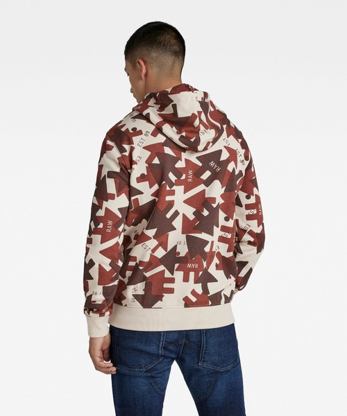 G-STAR(ジースター)の「ARROW CAMO HOODED SWEATER/パーカー/カモフラ(パーカー・メンズ・カモフラージュ/ブラウン系カモフラージュ・LARGE/MEDIUM/SMALL/X-SMALL/X-LARGE)」の5枚目の写真