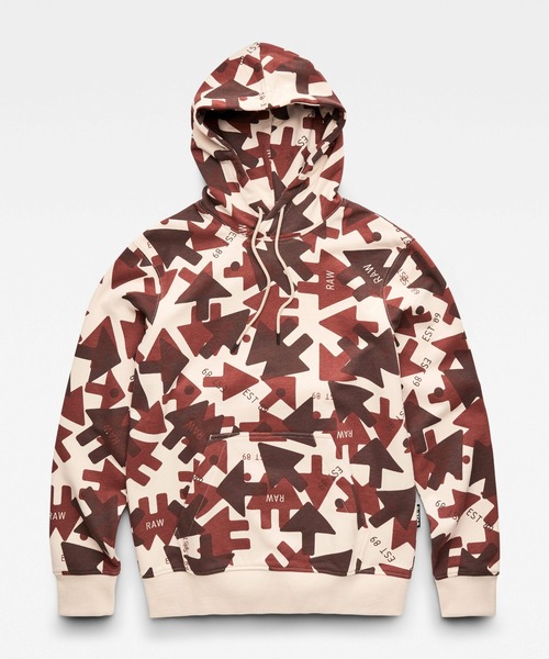 G-STAR(ジースター)の「ARROW CAMO HOODED SWEATER/パーカー/カモフラ(パーカー・メンズ・カモフラージュ/ブラウン系カモフラージュ・LARGE/MEDIUM/SMALL/X-SMALL/X-LARGE)」の7枚目の写真