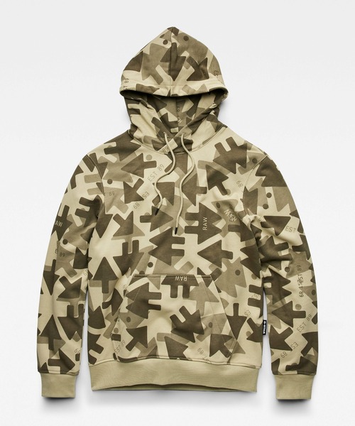 G-STAR(ジースター)の「ARROW CAMO HOODED SWEATER/パーカー/カモフラ(パーカー・メンズ・カモフラージュ/ブラウン系カモフラージュ・LARGE/MEDIUM/SMALL/X-SMALL/X-LARGE)」の16枚目の写真