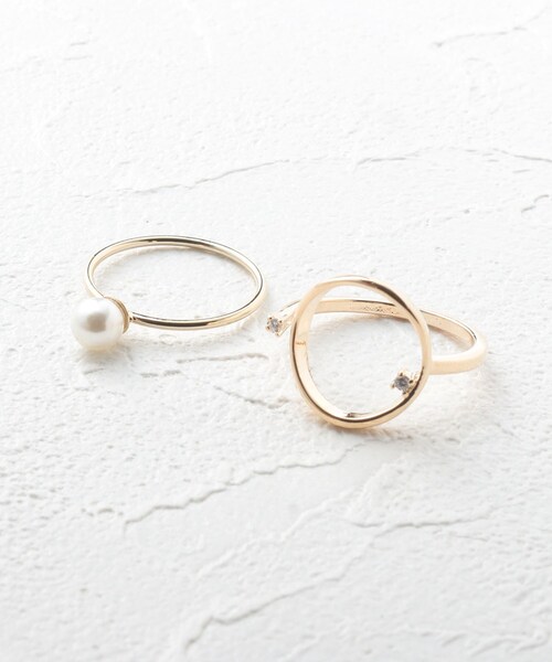 grove（グローブ）の「◆アソート2セットリング（リング・レディース・ゴールド/ピンクゴールド/ゴールド系その他/ゴールド系その他2/ゴールド系/ゴールド系1・00）」の6枚目の写真