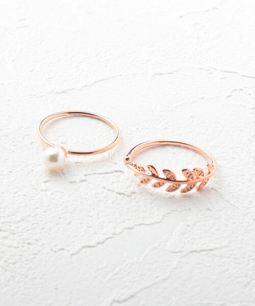 grove（グローブ）の「◆アソート2セットリング（リング・レディース・ゴールド/ピンクゴールド/ゴールド系その他/ゴールド系その他2/ゴールド系/ゴールド系1・00）」の10枚目の写真