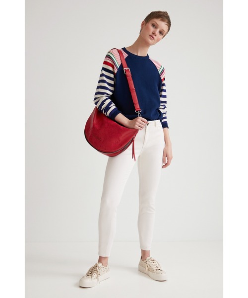 Desigual(デシグアル)の「アンクルスキニージーンズ(その他パンツ・レディース・ホワイト/ブルー/ダークブルー・44/40/34/42/36/46/38)」の6枚目の写真