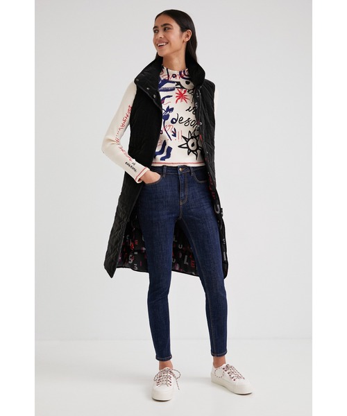 Desigual(デシグアル)の「アンクルスキニージーンズ(その他パンツ・レディース・ホワイト/ブルー/ダークブルー・44/40/34/42/36/46/38)」の20枚目の写真