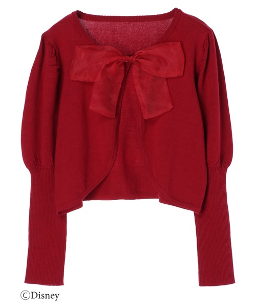 Maison de FLEUR（メゾンドフルール）の「Snow White/ニットカーディガン（ニット/セーター・レディース・レッド系その他・FREE）」の8枚目の写真