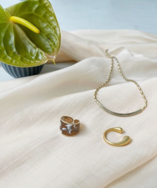 Heather（ヘザー）の「ボールドハグリング　263848（リング・レディース・シルバー/ゴールド・ONE SIZE）」の8枚目の写真