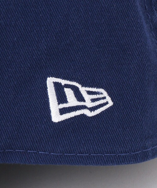 FREAK'S STORE(フリークスストア)の「NEW ERA/ニュエラ 9TWENTY LA/クロスストラップ ウォッシュドコットン ロサンゼルス・ドジャース(キャップ・レディース・ネイビー/キャメル・ONE SIZE/フリ-)」の6枚目の写真