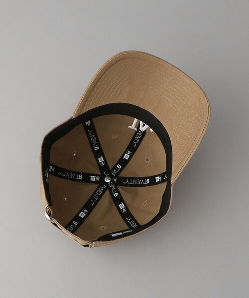 FREAK'S STORE(フリークスストア)の「NEW ERA/ニュエラ 9TWENTY LA/クロスストラップ ウォッシュドコットン ロサンゼルス・ドジャース(キャップ・レディース・ネイビー/キャメル・ONE SIZE/フリ-)」の11枚目の写真