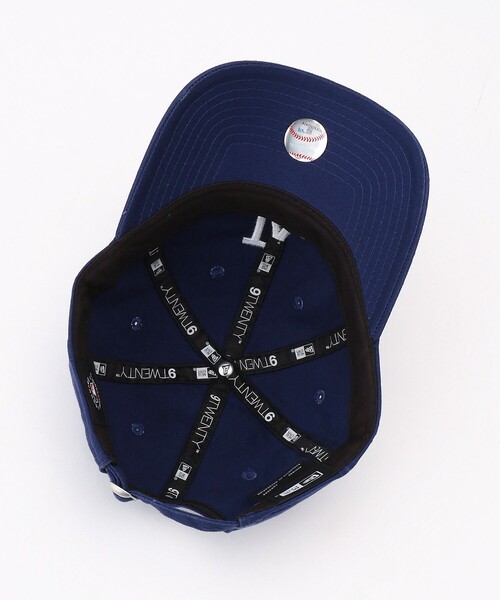 FREAK'S STORE(フリークスストア)の「NEW ERA/ニュエラ 9TWENTY LA/クロスストラップ ウォッシュドコットン ロサンゼルス・ドジャース(キャップ・レディース・ネイビー/キャメル・ONE SIZE/フリ-)」の12枚目の写真