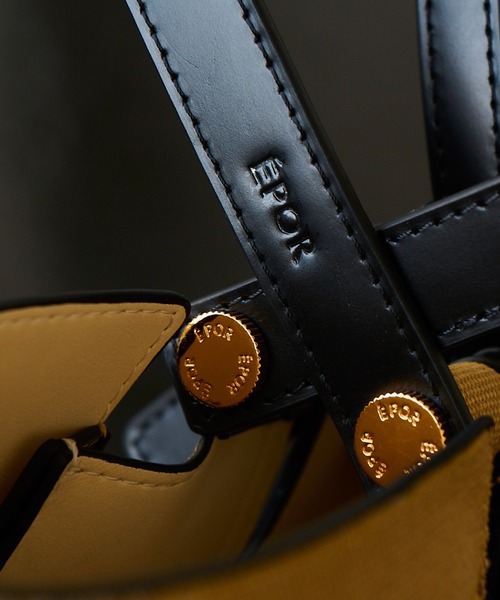 E'POR（エポール）の「【雑誌掲載】【E'POR】BUTTERFLY BAG  A4トート（トートバッグ・レディース・パープル/グレー系その他/ベージュ系その他/ブラウン/ブラック系その他/イエロー・FREE）」の16枚目の写真