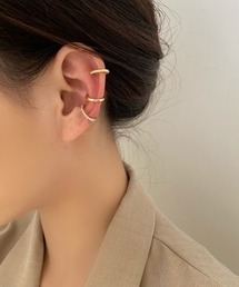 LAC-VERT | 三連イヤーカフセット(イヤリング)