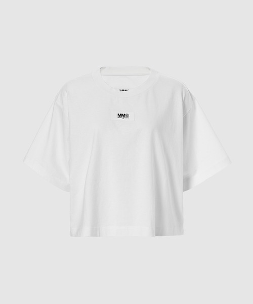 MM6 エムエムシックス Tシャツ・カットソー S 2122625E0125 MM6（エムエムシックス）Tシャツ・カットソー 黒 サイズ:S