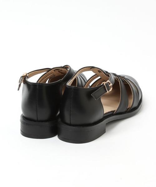 LEPSIM（レプシィム）の「グルカサンダル　264304（サンダル・レディース・ブラック/ホワイト・MEDIUM/LARGE）」の8枚目の写真