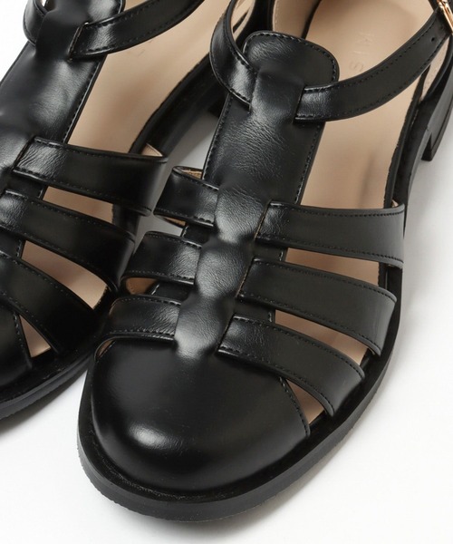 LEPSIM（レプシィム）の「グルカサンダル　264304（サンダル・レディース・ブラック/ホワイト・MEDIUM/LARGE）」の11枚目の写真