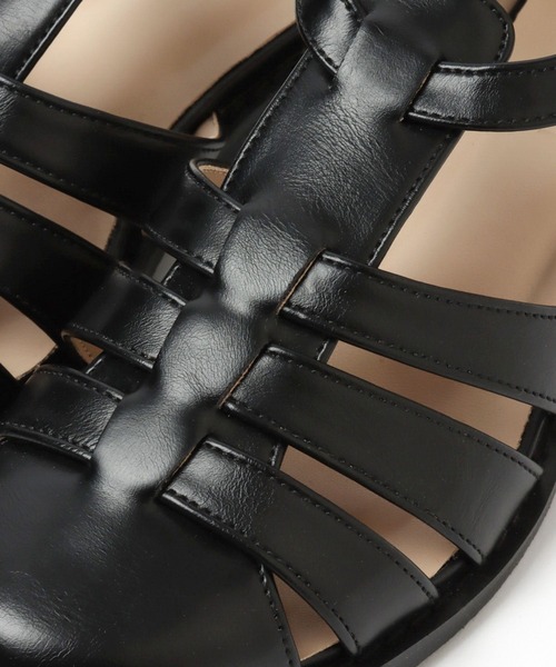 LEPSIM（レプシィム）の「グルカサンダル　264304（サンダル・レディース・ブラック/ホワイト・MEDIUM/LARGE）」の13枚目の写真