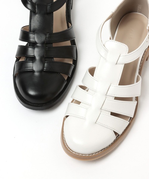 LEPSIM（レプシィム）の「グルカサンダル　264304（サンダル・レディース・ブラック/ホワイト・MEDIUM/LARGE）」の18枚目の写真