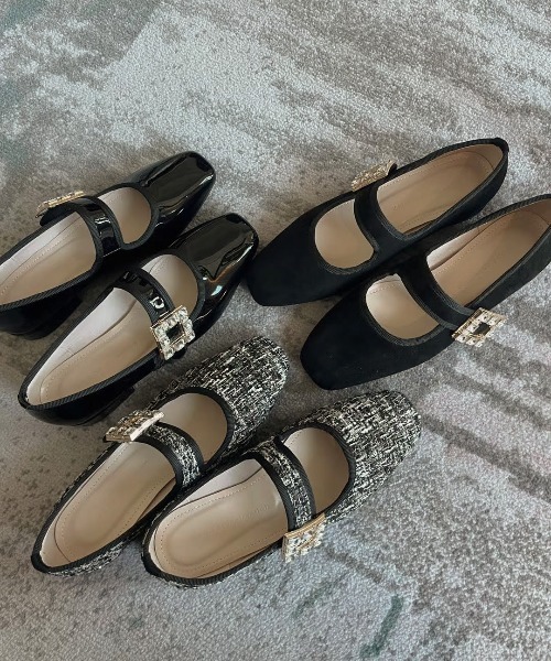 セール ビジューストラップパンプス パンプス Tukn トゥクン のファッション通販 Zozotown