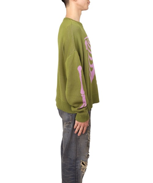 MYne(マイン)の「【MYne】Bone Knit Pulllover(ニット/セーター・メンズ・ブラック/ブラウン/カーキ・S/M/L)」の18枚目の写真