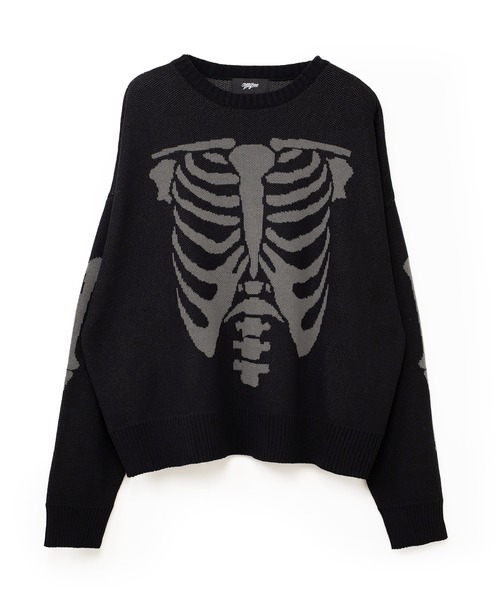 MYne(マイン)の「【MYne】Bone Knit Pulllover(ニット/セーター・メンズ・ブラック/ブラウン/カーキ・S/M/L)」の16枚目の写真