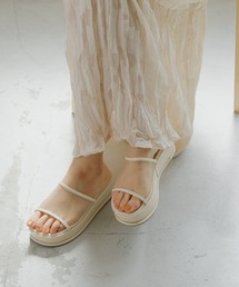 Kastane | 【カタログ掲載アイテム】厚底メッシュサンダル(サンダル)