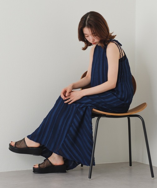 Kastane（カスタネ）の「【カタログ掲載アイテム】厚底メッシュサンダル（サンダル・レディース・アイボリー/グリーン/ブラック・36/39/38/37）」の18枚目の写真