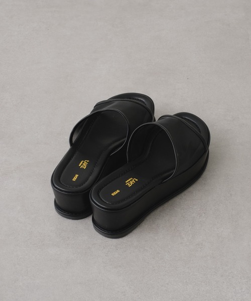 Kastane（カスタネ）の「【カタログ掲載アイテム】厚底メッシュサンダル（サンダル・レディース・アイボリー/グリーン/ブラック・36/39/38/37）」の17枚目の写真