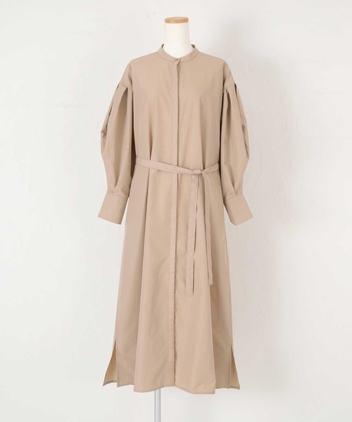 UR'S（ユアーズ）の「ﾊﾞﾝﾄﾞｶﾗｰﾜﾝﾋﾟｰｽ（シャツワンピース・レディース・ベージュ/ネイビー/ブルー系その他・S/M/L）」の22枚目の写真