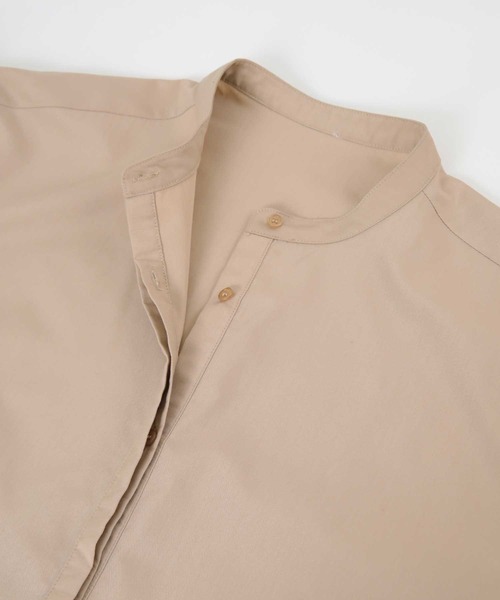 UR'S（ユアーズ）の「ﾊﾞﾝﾄﾞｶﾗｰﾜﾝﾋﾟｰｽ（シャツワンピース・レディース・ベージュ/ネイビー/ブルー系その他・S/M/L）」の8枚目の写真