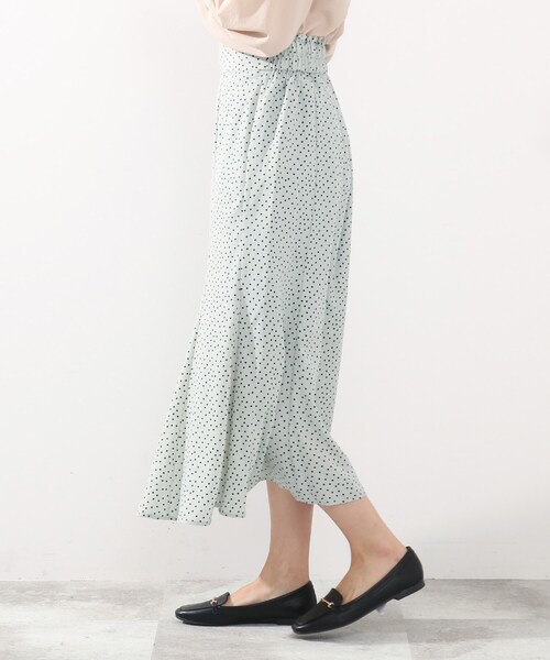 DRESKIP（ドレスキップ）の「◆ドットプリントマ－メイドスカート（スカート・レディース・ベージュ系その他2/ブラック系5/ライトグリーン系・02/03/04）」の16枚目の写真