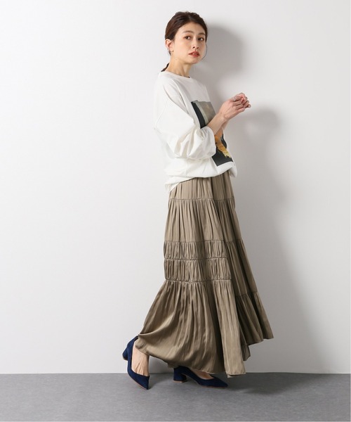 Noble（ノーブル）の「【CAN PEP REY】別注  PHOTO L/S Tシャツ◆（Tシャツ/カットソー・レディース・ホワイト/ホワイト×ホワイト/ホワイト系その他/White・SMALL）」の12枚目の写真