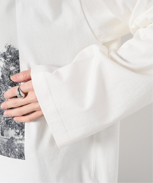 Noble（ノーブル）の「【CAN PEP REY】別注  PHOTO L/S Tシャツ◆（Tシャツ/カットソー・レディース・ホワイト/ホワイト×ホワイト/ホワイト系その他/White・SMALL）」の20枚目の写真