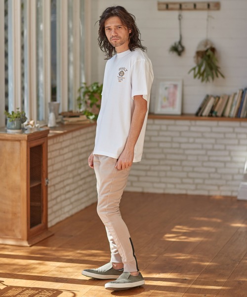 CAMBIO(カンビオ)の「mt7769-プリントT(カレッジ虎)(Tシャツ/カットソー・メンズ・ミックスグレー/サンドベージュ/ホワイト・L/XL/M/S)」の19枚目の写真