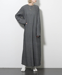 STRIPE KAFTAN DRESS：ワンピース