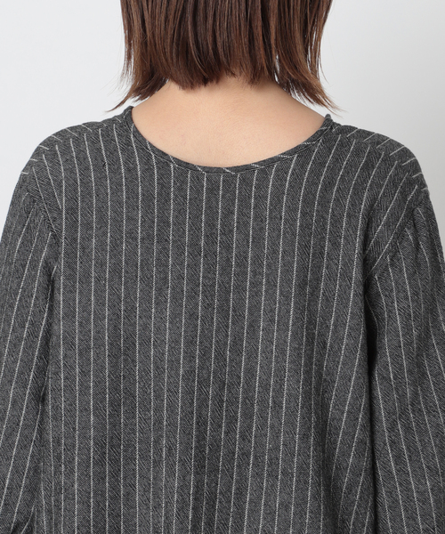 CITYSHOP（シティーショップ）の「STRIPE KAFTAN DRESS：ワンピース