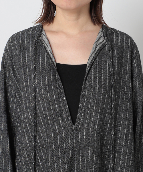 セール】STRIPE KAFTAN DRESS：ワンピース（ワンピース