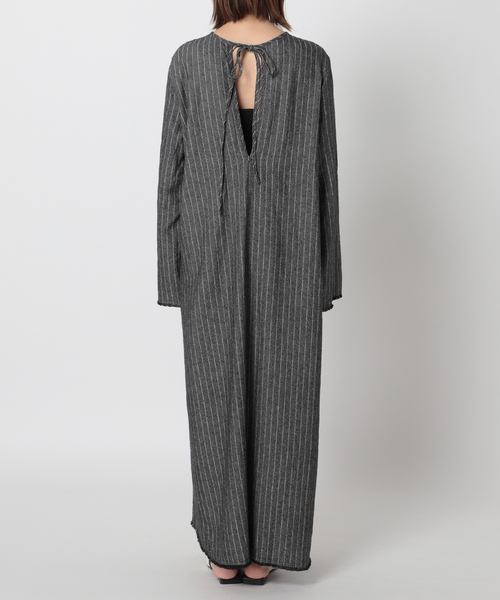 セール】STRIPE KAFTAN DRESS：ワンピース（ワンピース