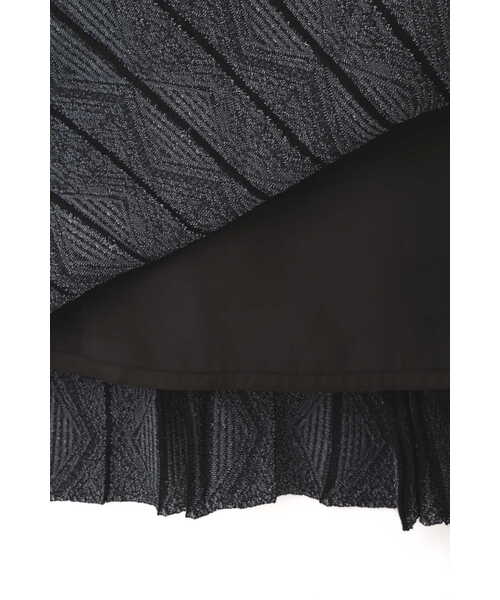 PINKY&DIANNE（ピンキーアンドダイアン）の「◆ボトルネックジャカードワンピース（ワンピース・レディース・ブラック/ブルー・38）」の18枚目の写真