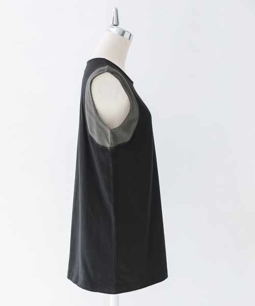 osharewalker（オシャレウォーカー）の「【廃盤】『アレンジボレロ×配色アシメタンクセット』（Tシャツ/カットソー・レディース・ブラック・1/2）」の19枚目の写真