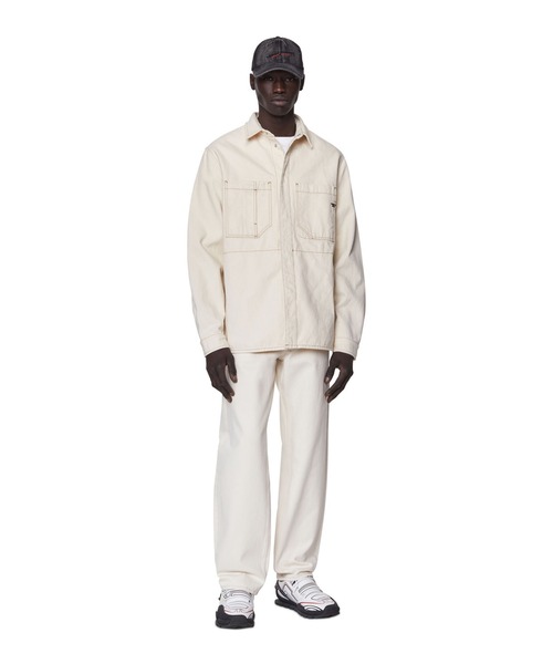 DIESEL（ディーゼル）の「DIESEL SS22 メンズ ルーズ ストレート デニムパンツ ホワイト サステナブル（デニムパンツ・メンズ・ホワイト・28inch/34inch/32inch/26inch/30inch/36inch）」の5枚目の写真