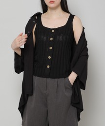 ALAND | 3.3Field Trip/ボタンニットキャミ 2295138(キャミソール)