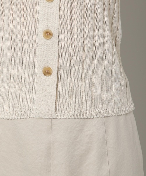 ALAND（エーランド）の「3.3Field Trip／ボタンニットキャミ 2295138（キャミソール・レディース・ブラック/ナチュラル/カーキ・FREE）」の17枚目の写真