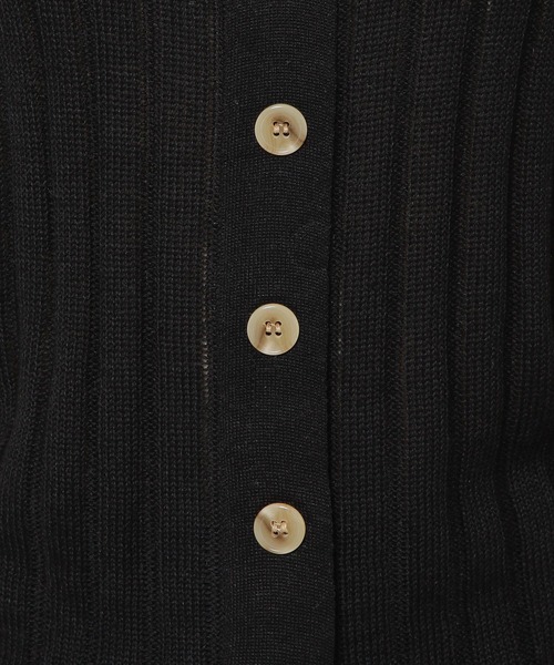 ALAND（エーランド）の「3.3Field Trip／ボタンニットキャミ 2295138（キャミソール・レディース・ブラック/ナチュラル/カーキ・FREE）」の20枚目の写真